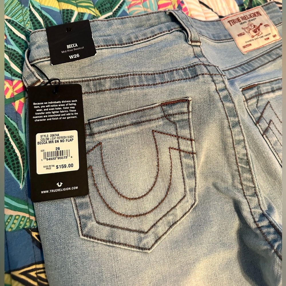 True Religion flare Becca jeans